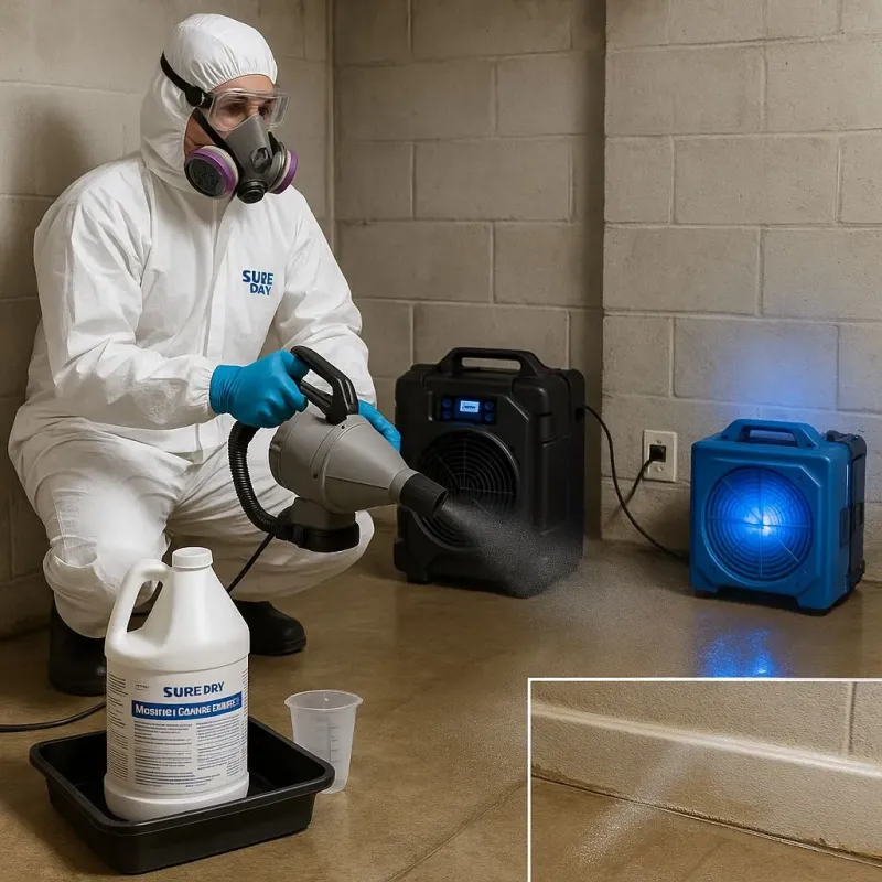 Sanitization and Odor Removal process in Brinckerhoff, NY