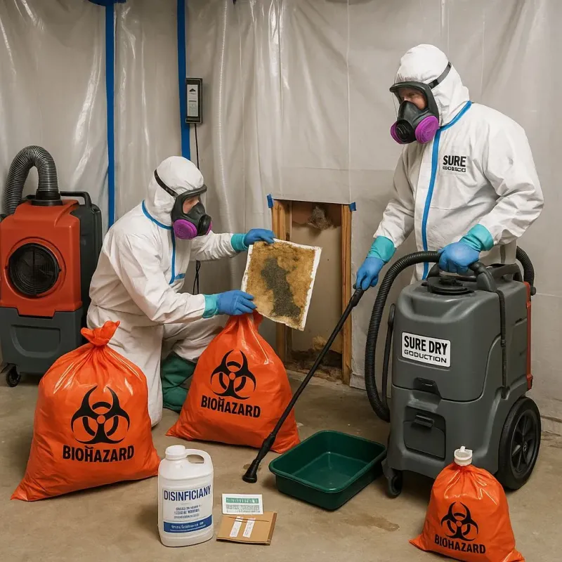 Contaminated Water Handling Protocols process in Brinckerhoff, NY