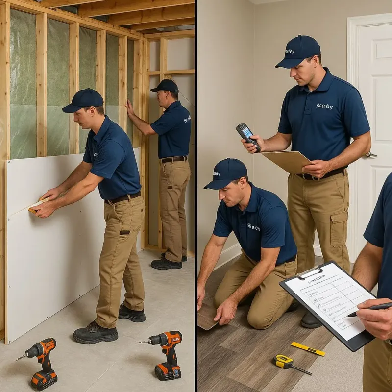 Repairs and Reconstruction process in Brinckerhoff, NY