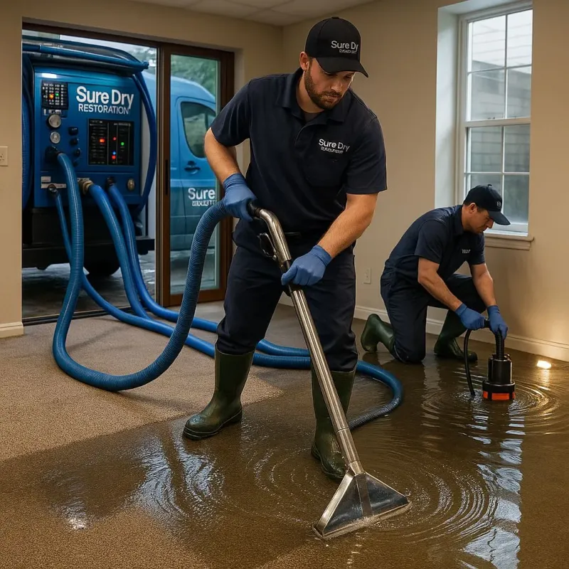 Water Extraction and Removal process in Brinckerhoff, NY
